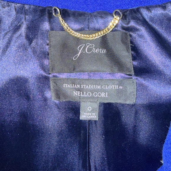 J. Crew Italian Stadium Cloth Wool Coat - Picture 2 of 4